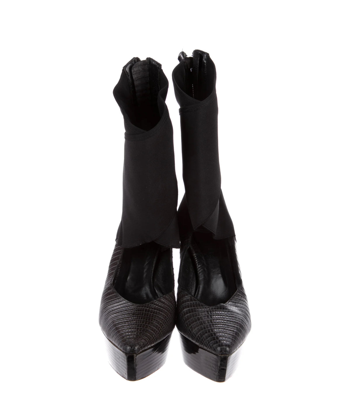 Cut Out Ankle Shoe/Boot