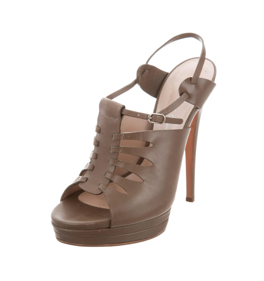 Cut Out Platform Sandal