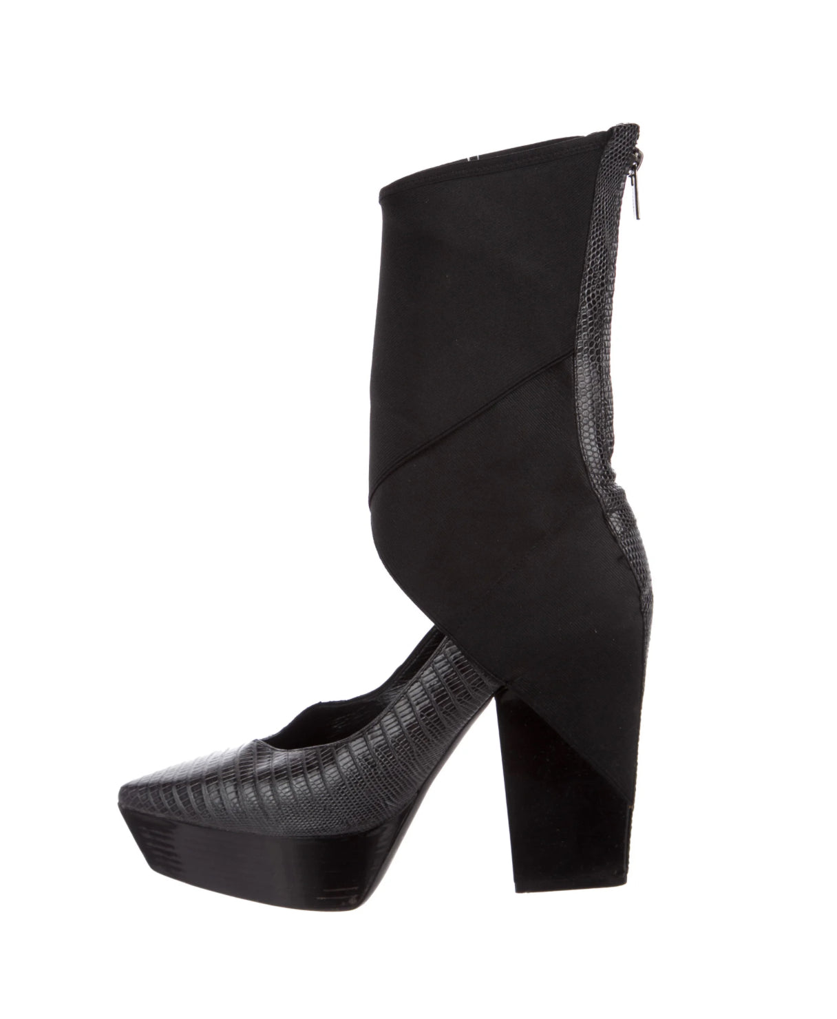 Cut Out Ankle Shoe/Boot