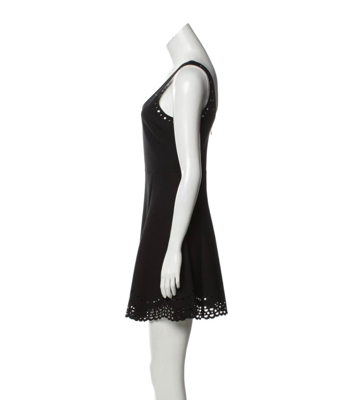 Laser Cut A-Line Dress