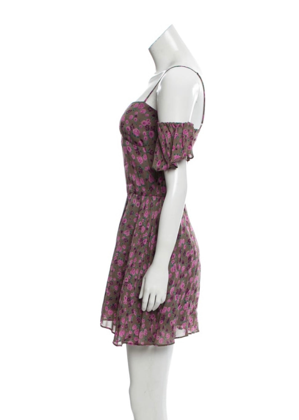 Floral Mini Slip Dress