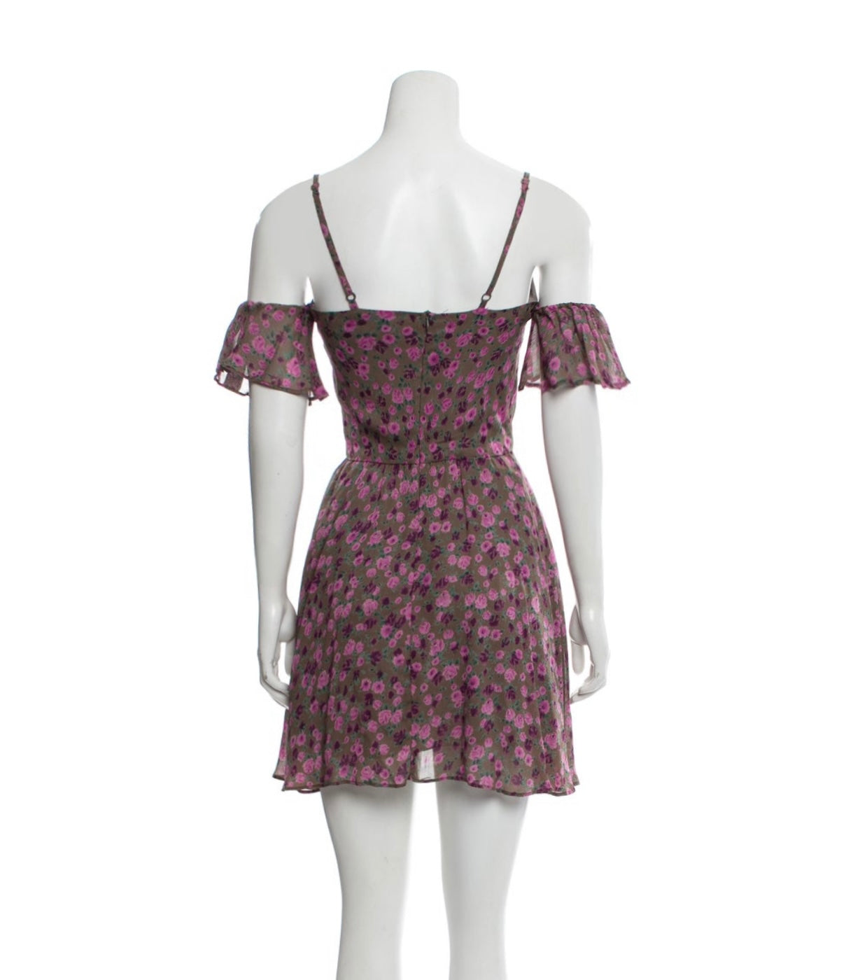 Floral Mini Slip Dress