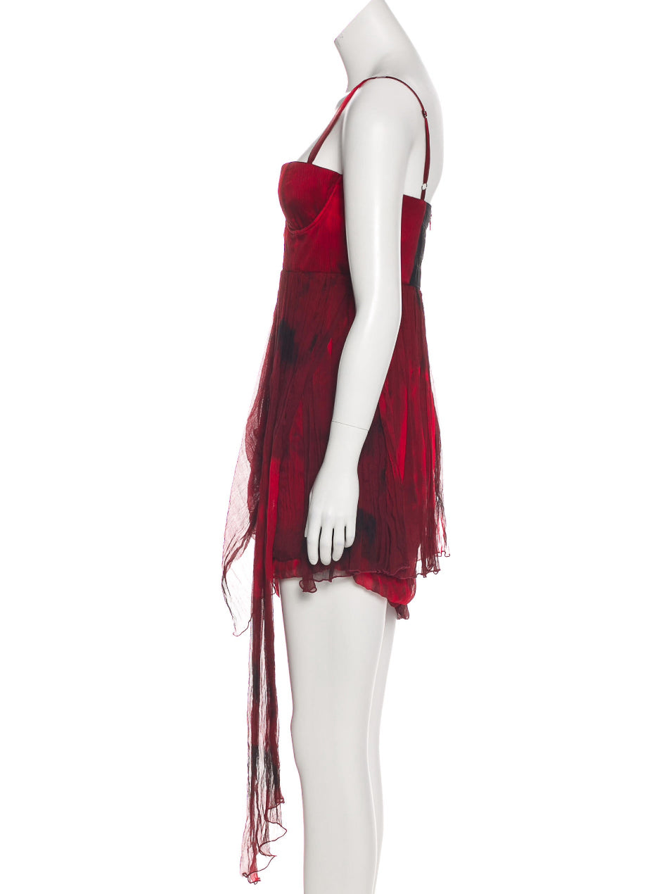 Silk Ombré Mini Dress