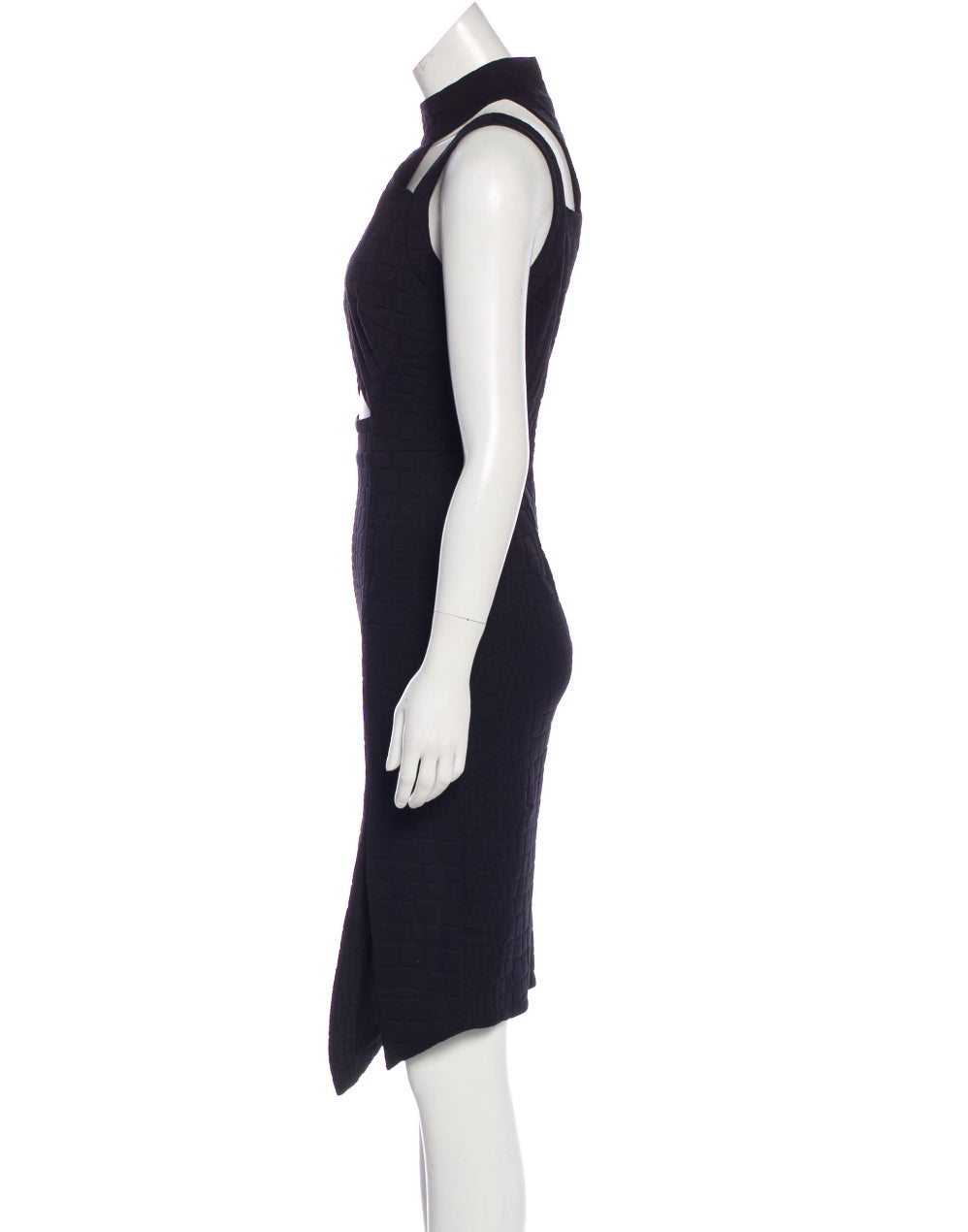 Cutout Sleeveless Midi Dress