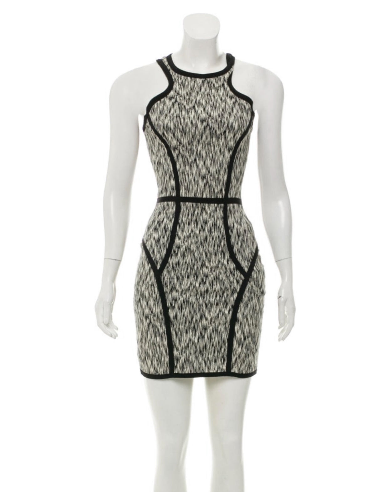 Sleeveless Racer back Mini Dress