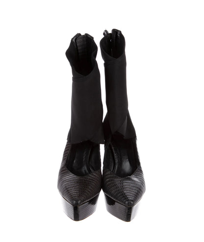 Cut Out Ankle Shoe/Boot