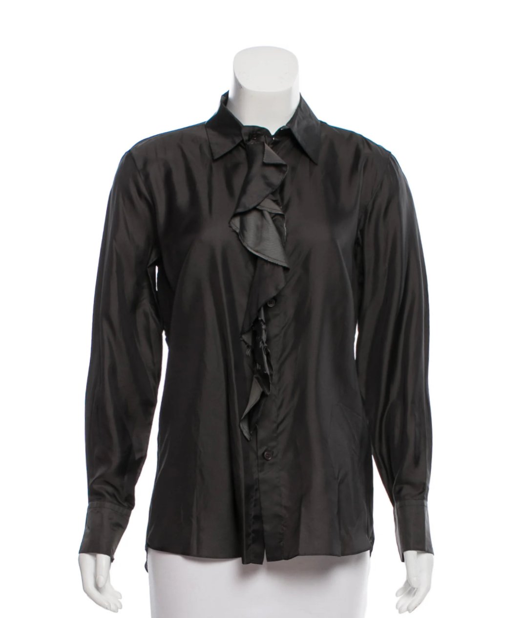 Ruffle Button Up Top