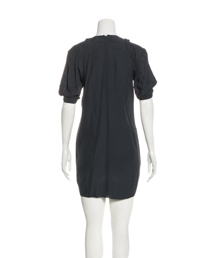 Ruffle 3/4 Sleeve Mini Dress