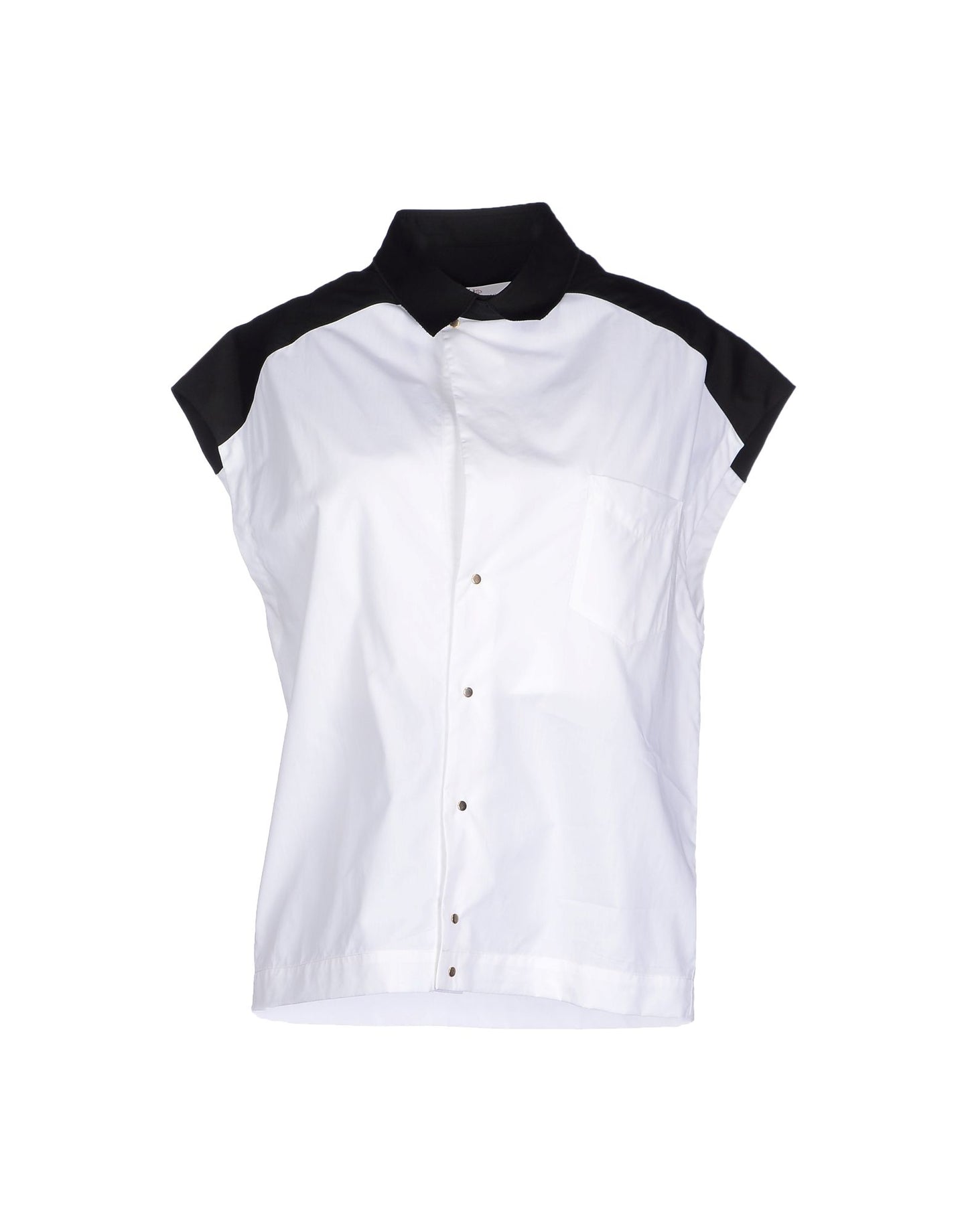 Two Tone Button Up Shirt