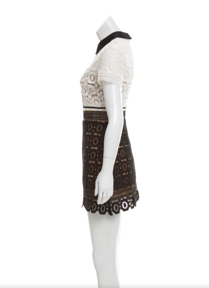 Lace Tailored A Line Dress