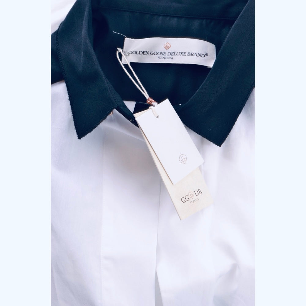 Two Tone Button Up Shirt