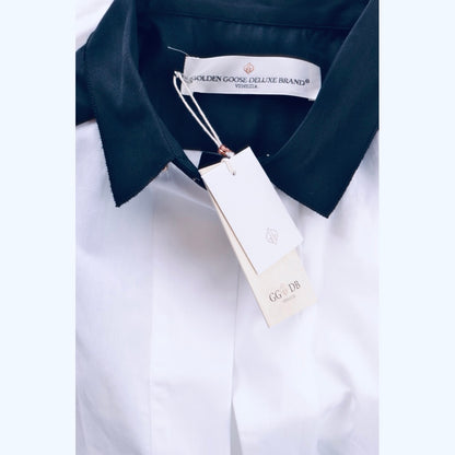 Two Tone Button Up Shirt