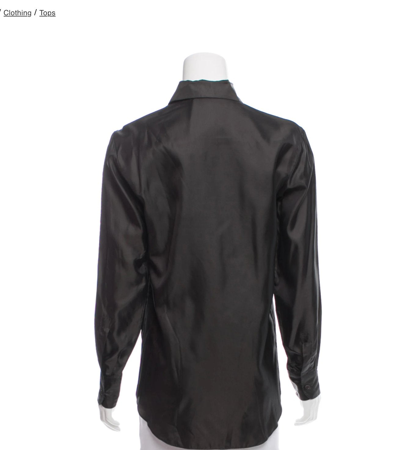 Ruffle Button Up Top