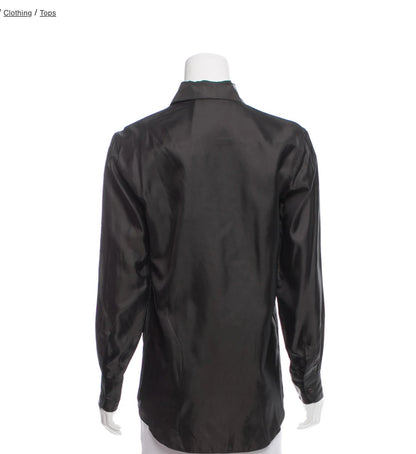 Ruffle Button Up Top