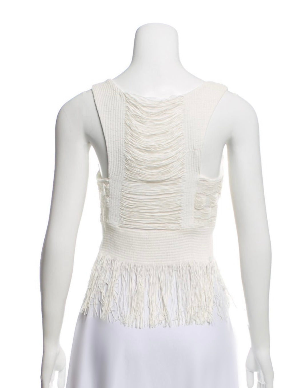 Knit Fringe Top
