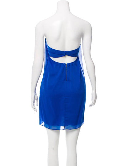 Open-Back Strapless Dress