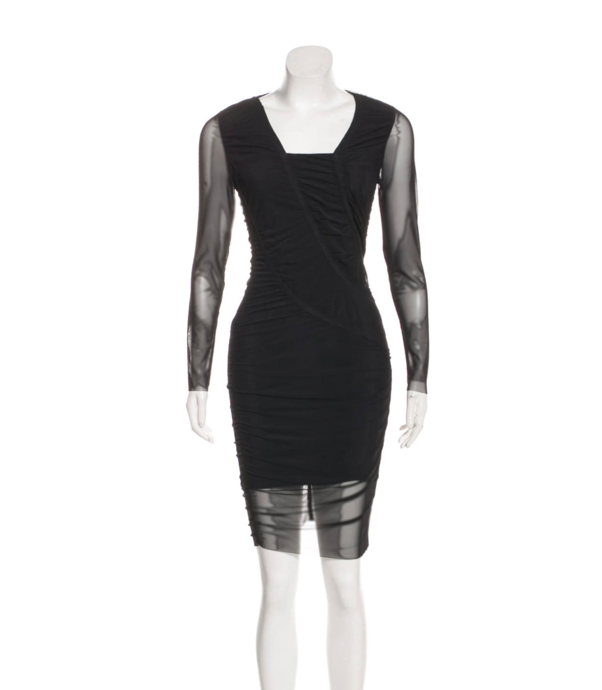 Ruched Mini Dress