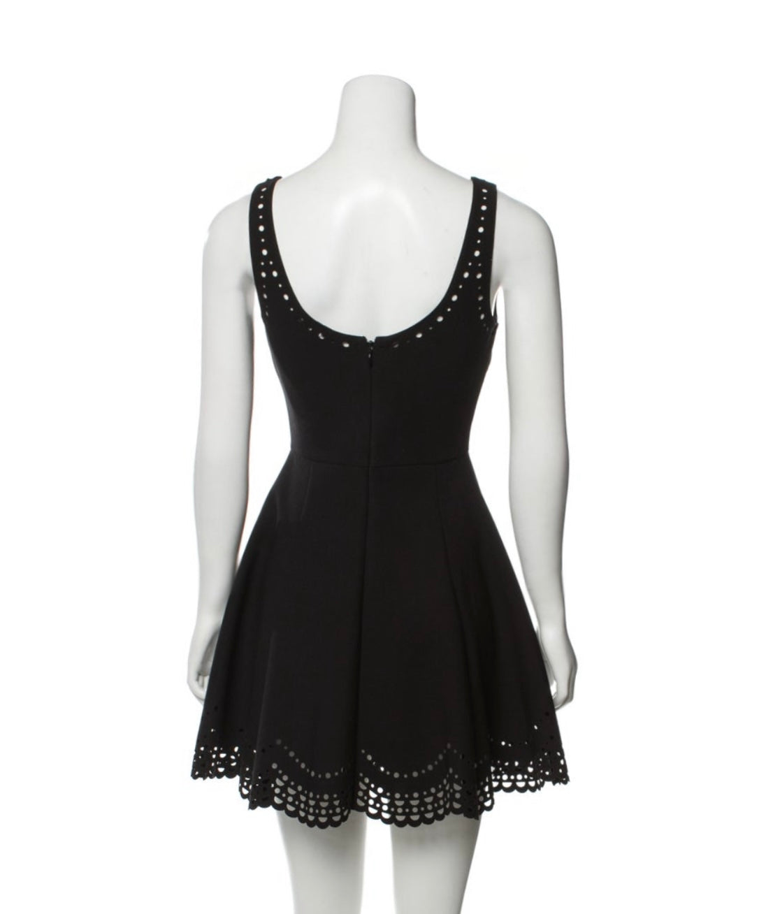 Laser Cut A-Line Dress