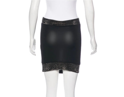 Reinstuds Strapless/ Mini Skirt