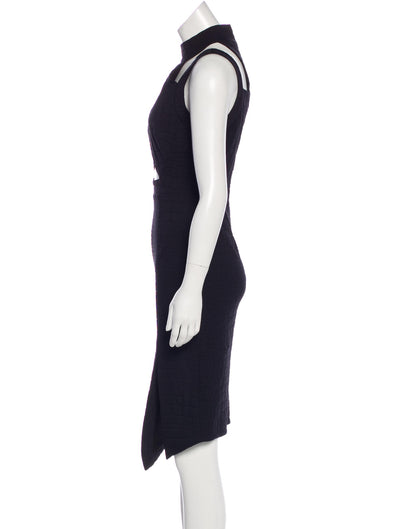 Cutout Sleeveless Midi Dress