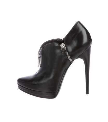 Side Zipper Ankle Booties