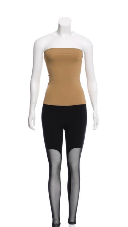 Two Tone Strapless Bodysuit