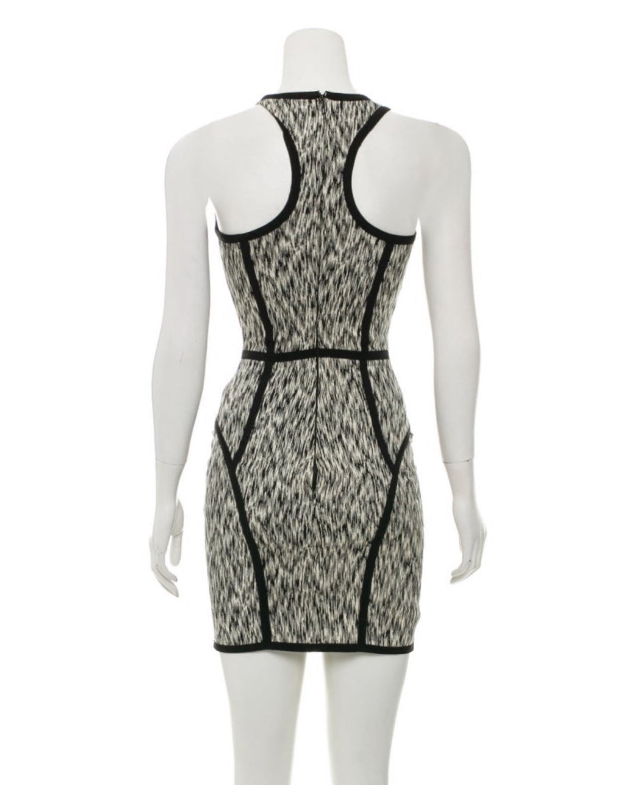 Sleeveless Racer back Mini Dress