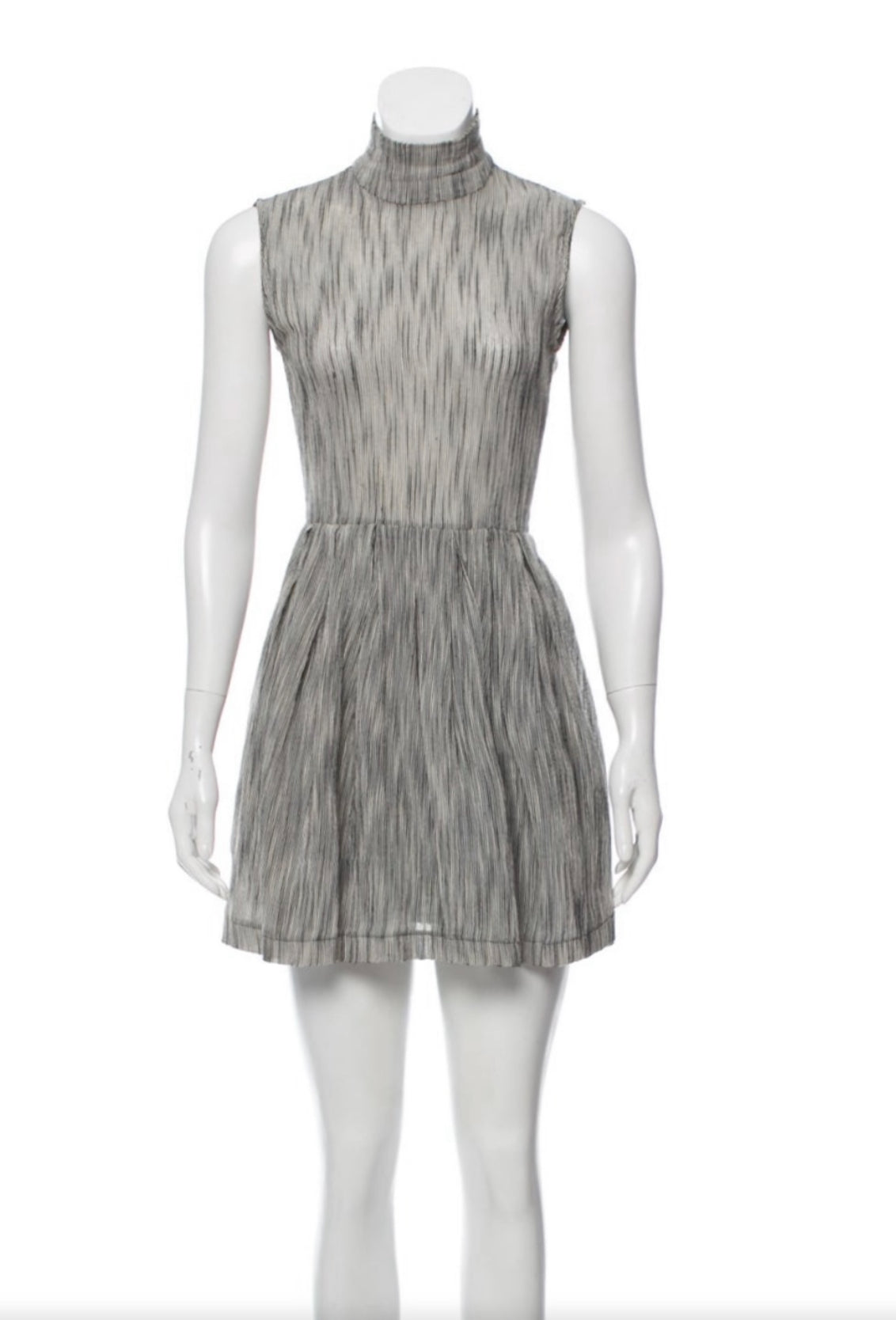 Sleeveless Open Back Dress