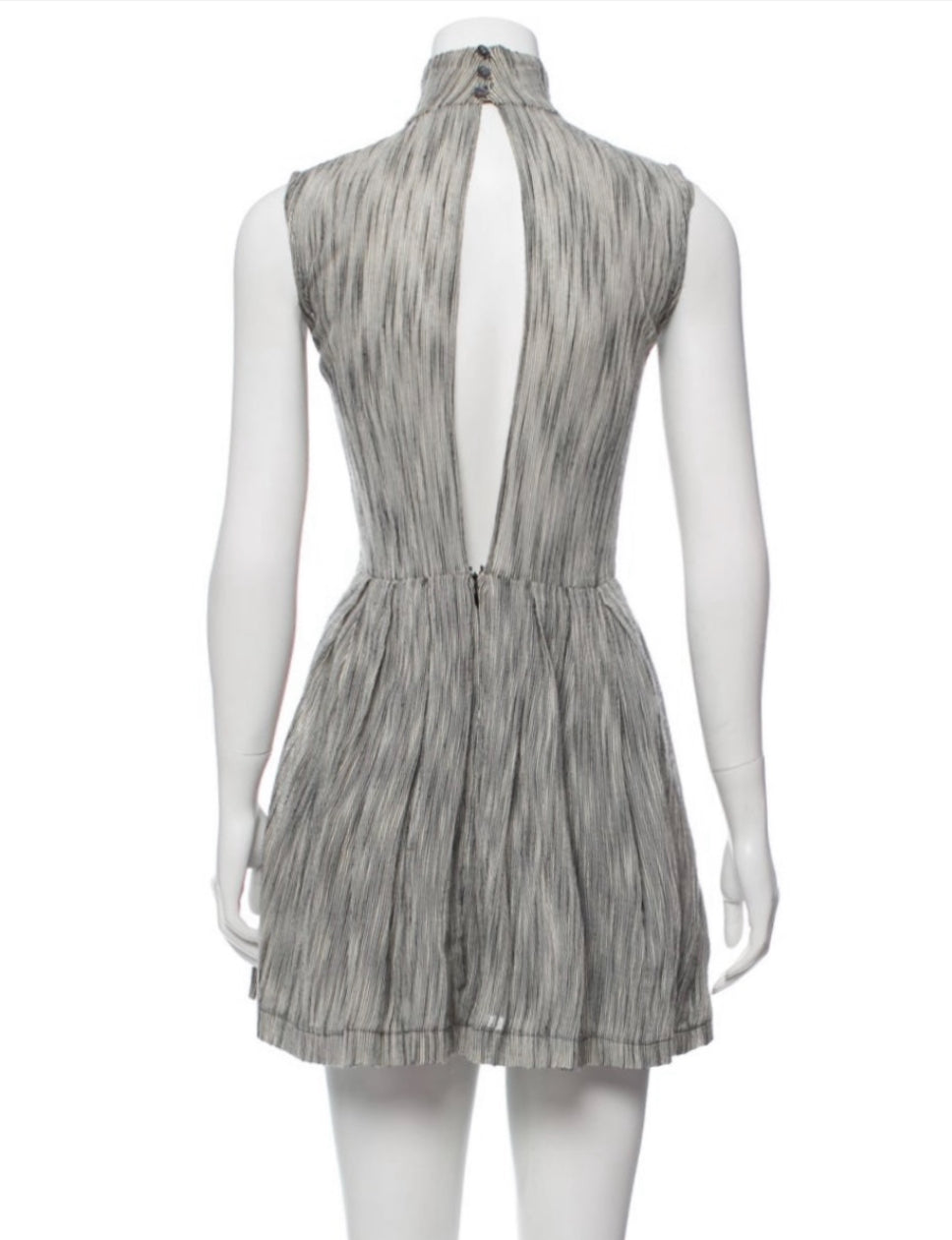 Sleeveless Open Back Dress